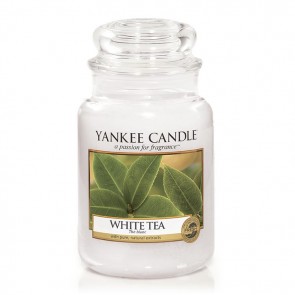Yankee Candle White Tea 623g - Duftkerze